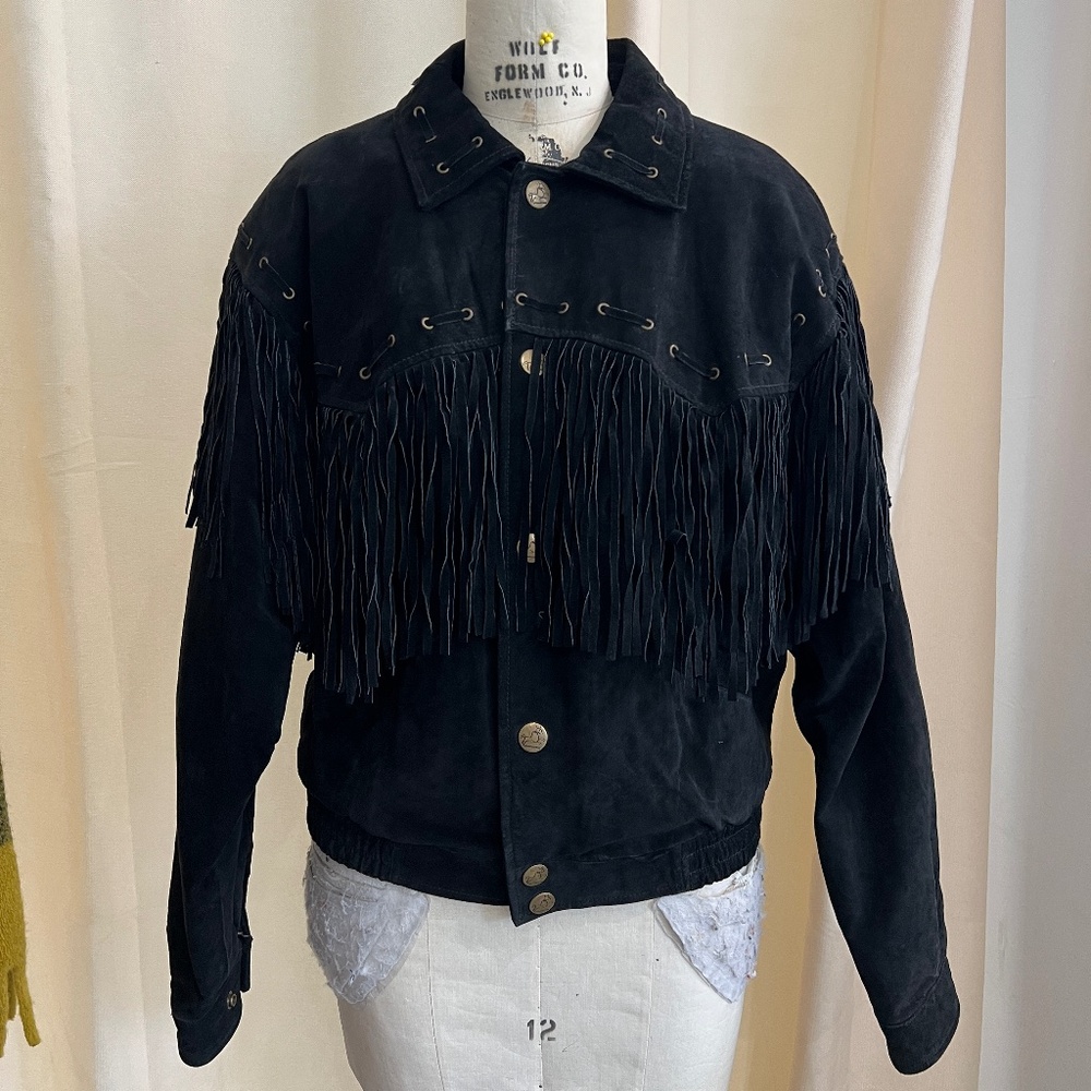 Vintage Wilsons Suede Leather Bomber Jacket - Women’s Small